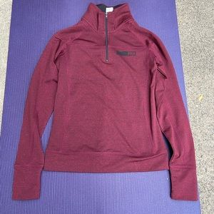 NWT Victorias Secret Pink Ultimate Half Zip Red XS